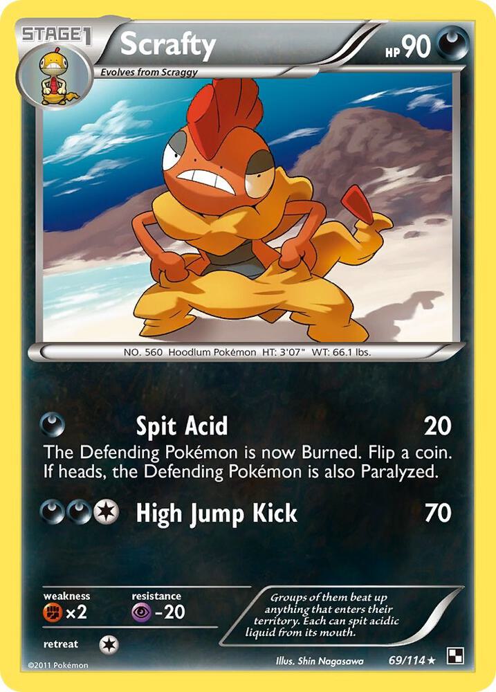 Scrafty [Black and White] 69/114