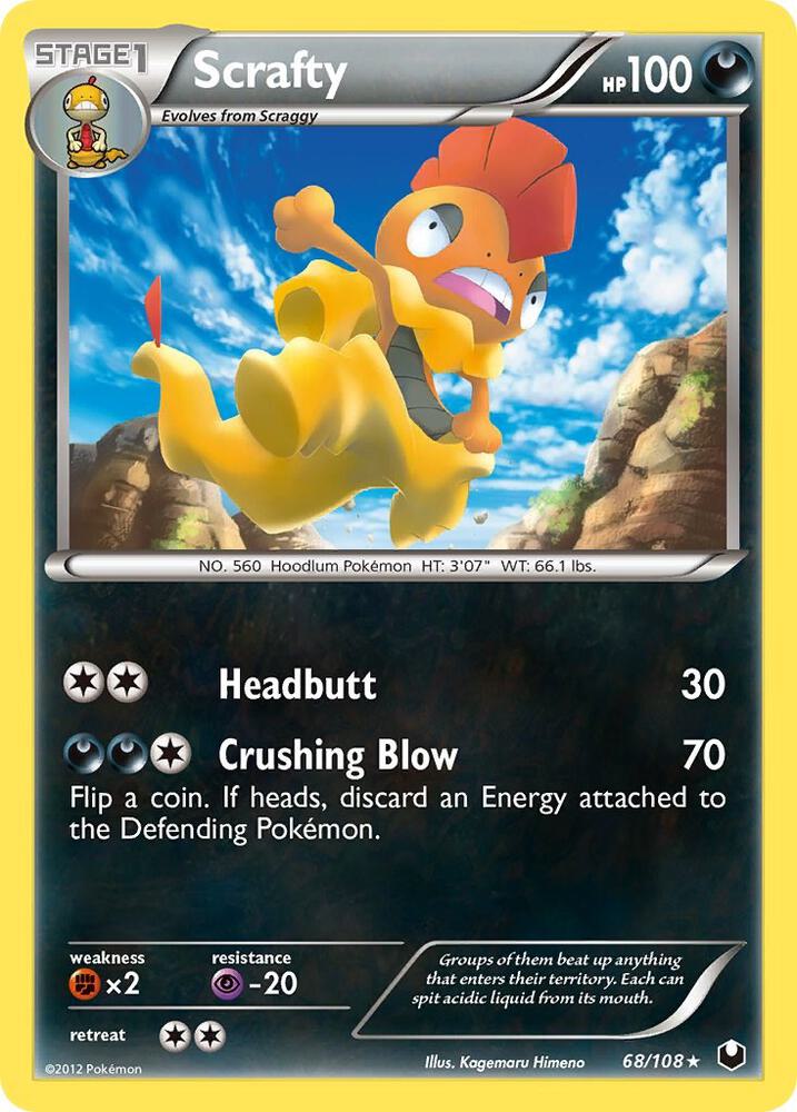 Scrafty [Dark Explorers] 68/108