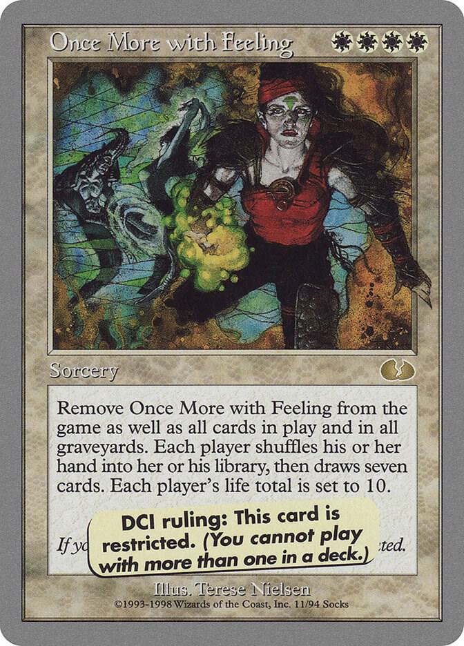 Once More with Feeling [Unglued] 11