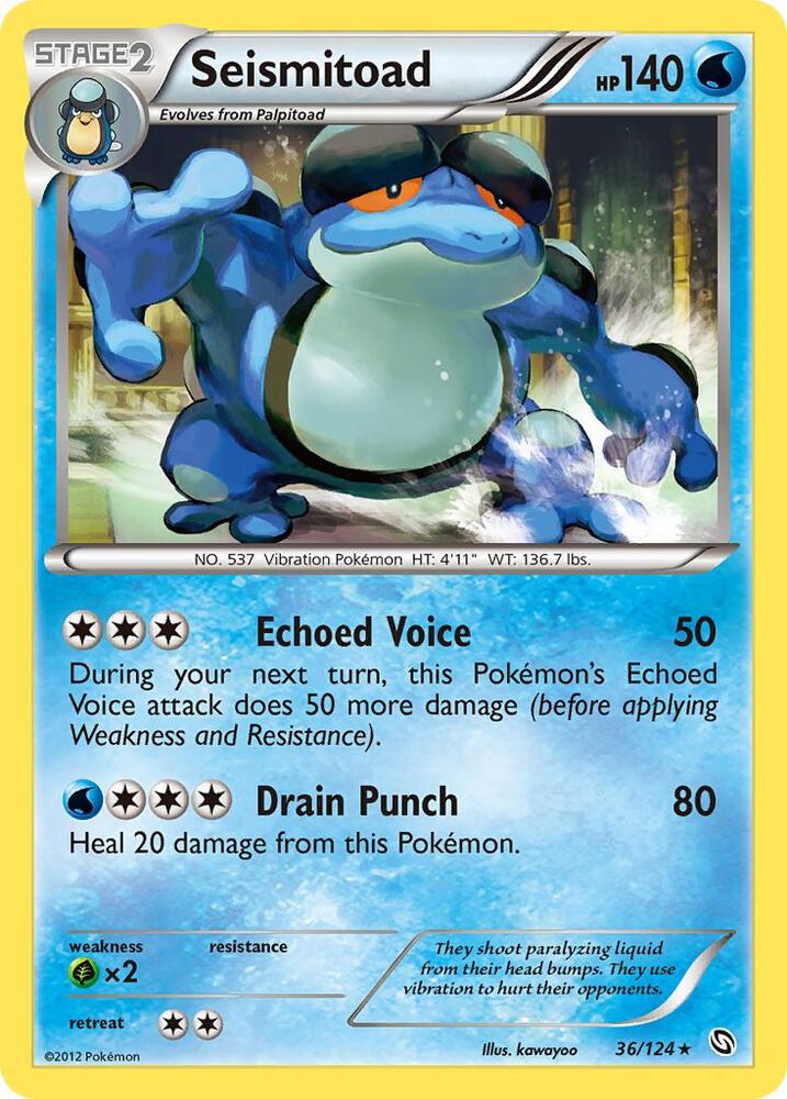 Seismitoad [Dragons Exalted] 36/124