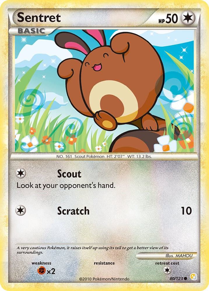 Sentret [HeartGold SoulSilver] 80/123