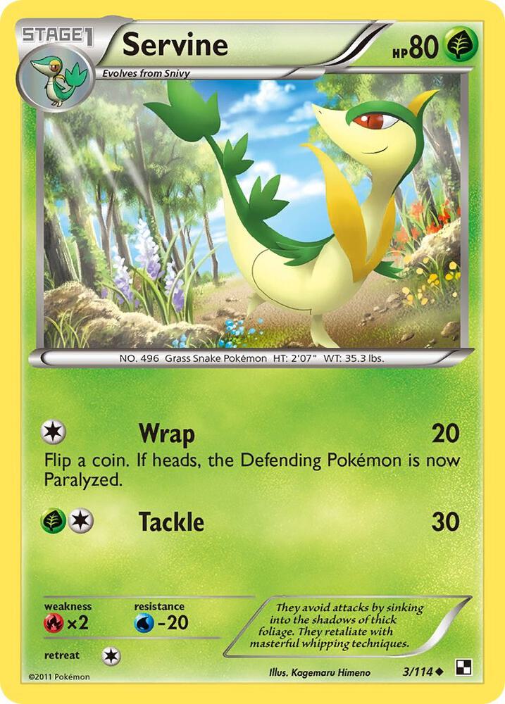 Servine (3) [Black and White] 3/114