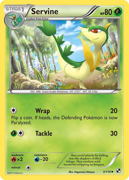 Servine (3) [Black and White] 3/114