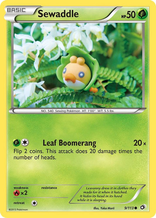 Sewaddle (9) [Legendary Treasures] 9/113