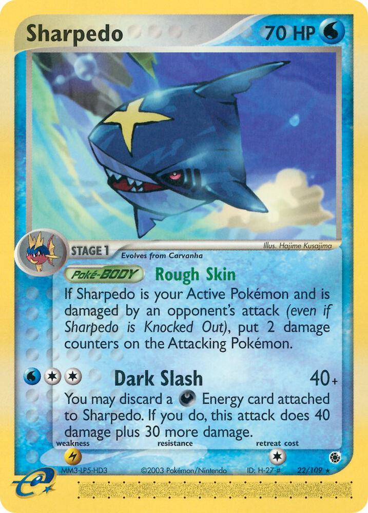 Sharpedo [Ruby and Sapphire] 22/109