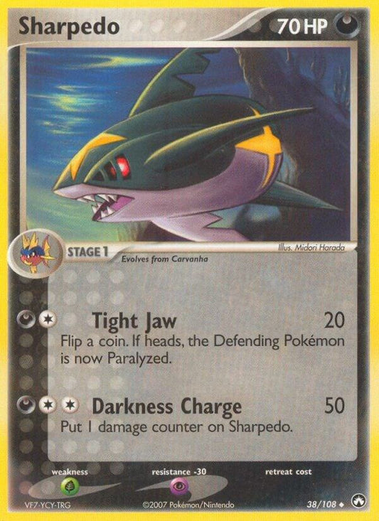 Sharpedo [EX Power Keepers] 38/108