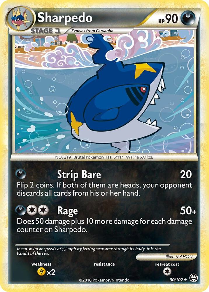 Sharpedo [Triumphant] 30/102