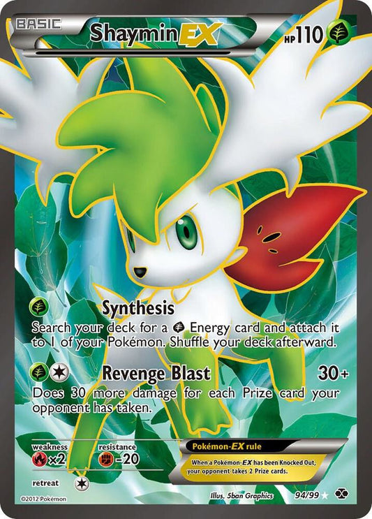 Shaymin EX (94 Full Art) [Next Destinies] 94/99