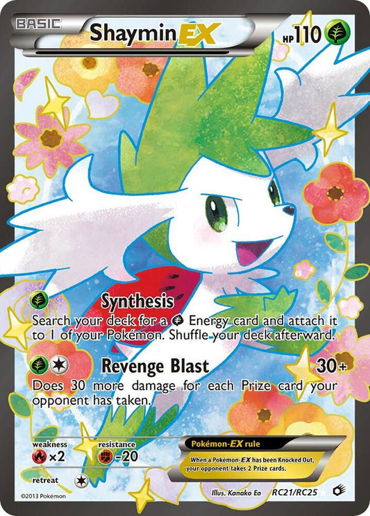 Shaymin EX (Full Art) [Legendary Treasures: Radiant Collection] RC21/RC25