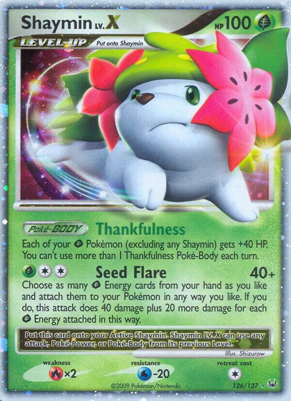 Shaymin Lv.X (Land Forme) [Platinum] 126/127