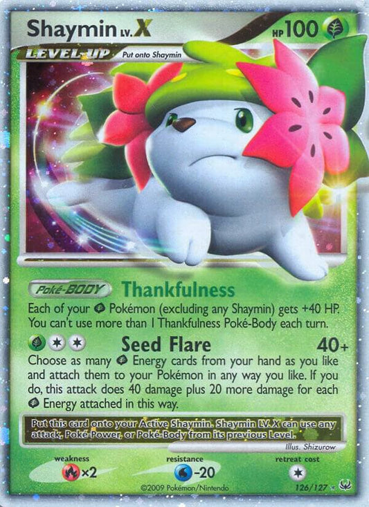 Shaymin Lv.X (Land Forme) [Platinum] 126/127