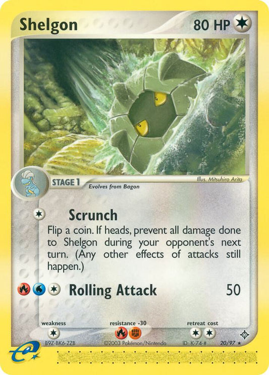 Shelgon - 20/97 [EX Dragon] 20/97