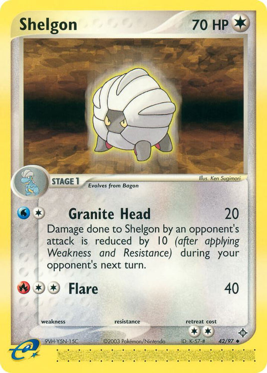 Shelgon - 42/97 [Dragon] 42/97