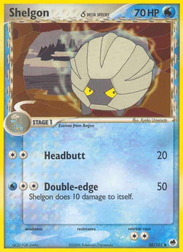 Shelgon (Delta Species) [Dragon Frontiers] 38/101