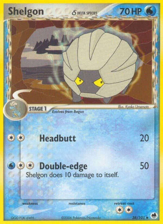 Shelgon (Delta Species) [Dragon Frontiers] 38/101