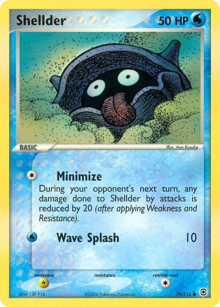 Shellder [FireRed & LeafGreen] 79/112