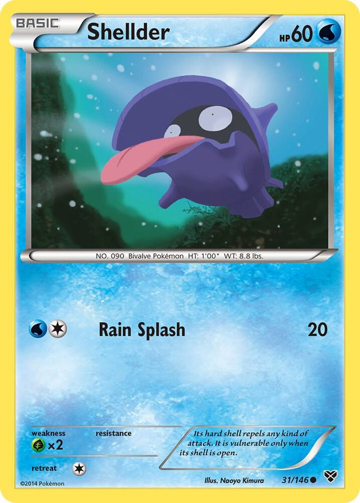Shellder [XY Base Set] 31/146