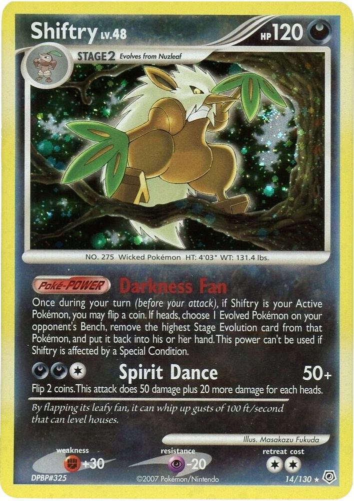 Shiftry [Diamond and Pearl] 14/130