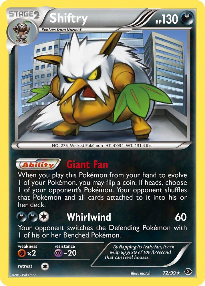 Shiftry [Next Destinies] 72/99