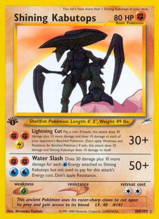 Shining Kabutops [Neo Destiny] 108/105