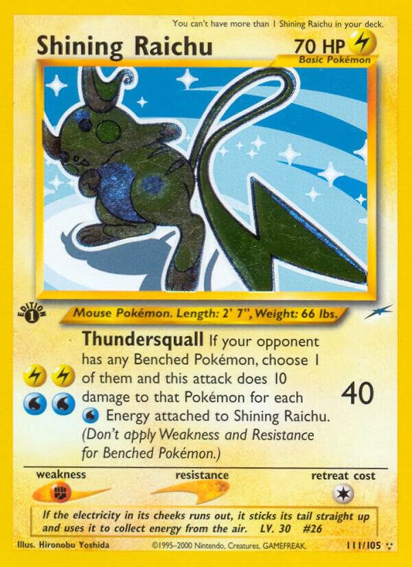Shining Raichu [Neo Destiny] 111/105