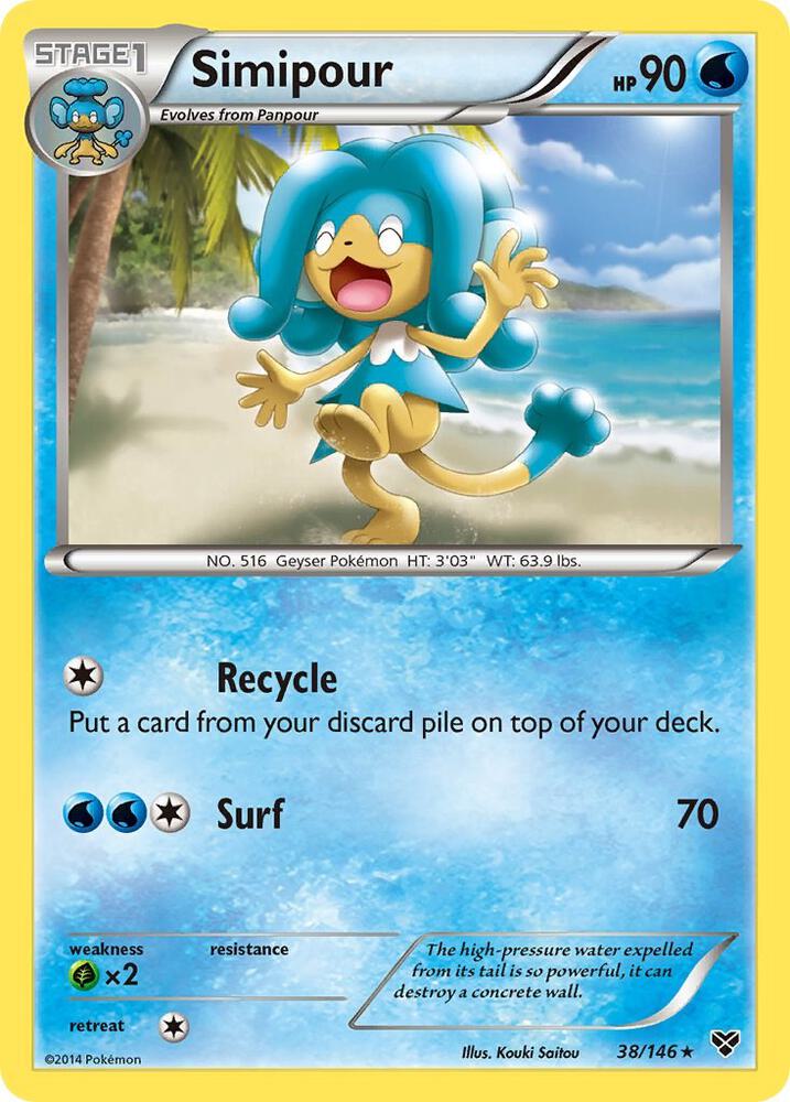 Simipour [XY Base Set] 38/146