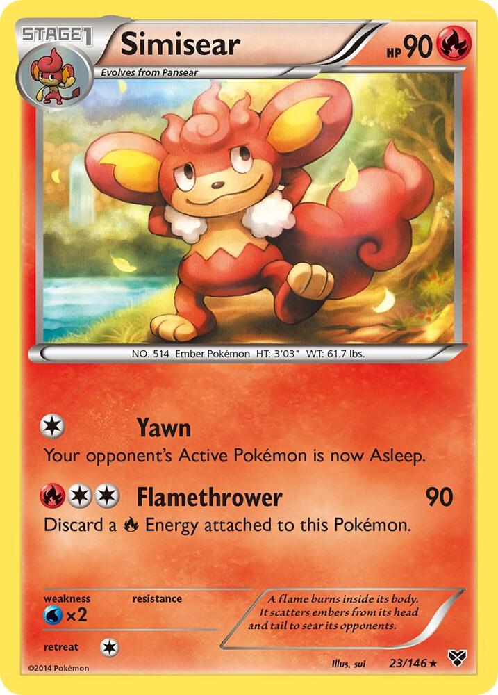 Simisear [XY Base Set] 23/146