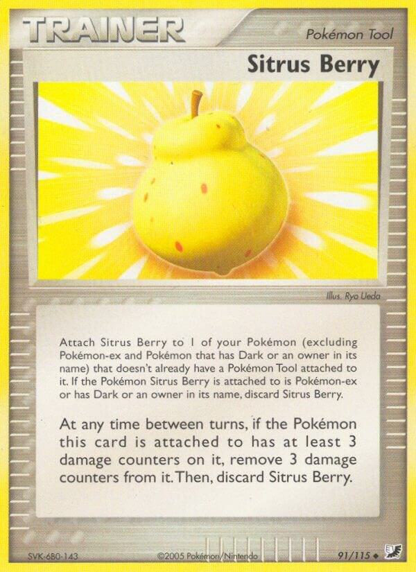 Sitrus Berry [EX Unseen Forces] 91/115