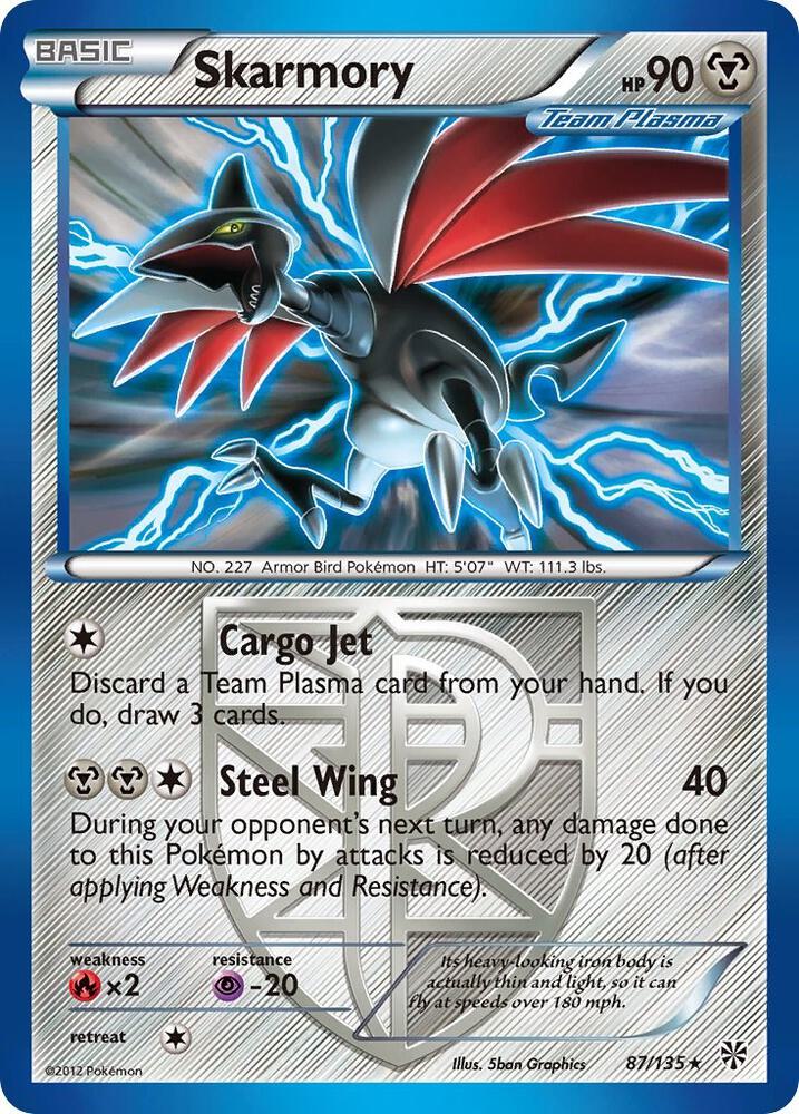 Skarmory (Team Plasma) [Plasma Storm] 87/135