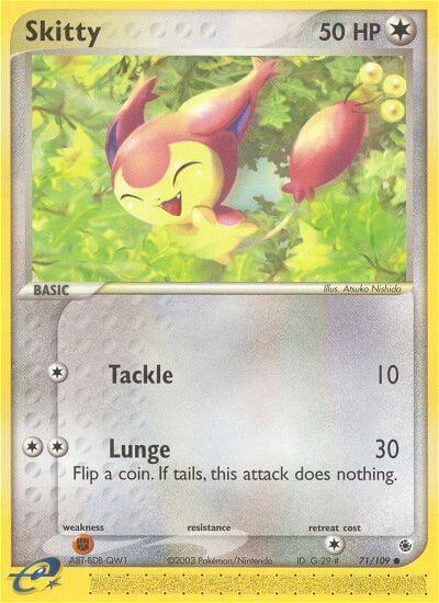 Skitty - 71/109 [Ruby and Sapphire] 71/109
