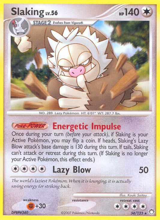 Slaking [Mysterious Treasures] 34/123
