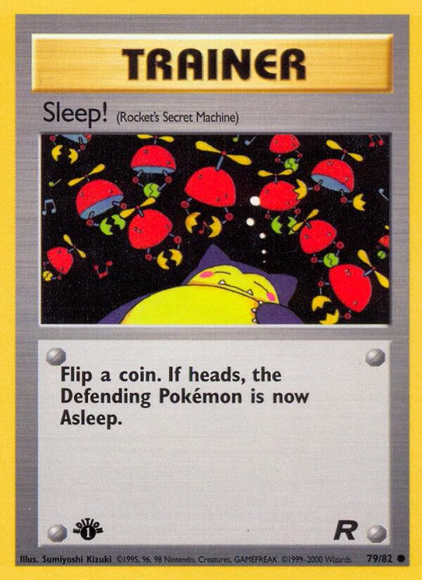 Sleep! (Rocket's Secret Machine) [Team Rocket] 79/82