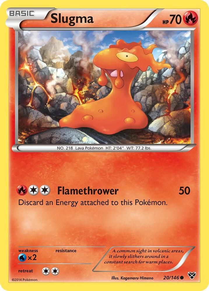 Slugma [XY Base Set] 20/146
