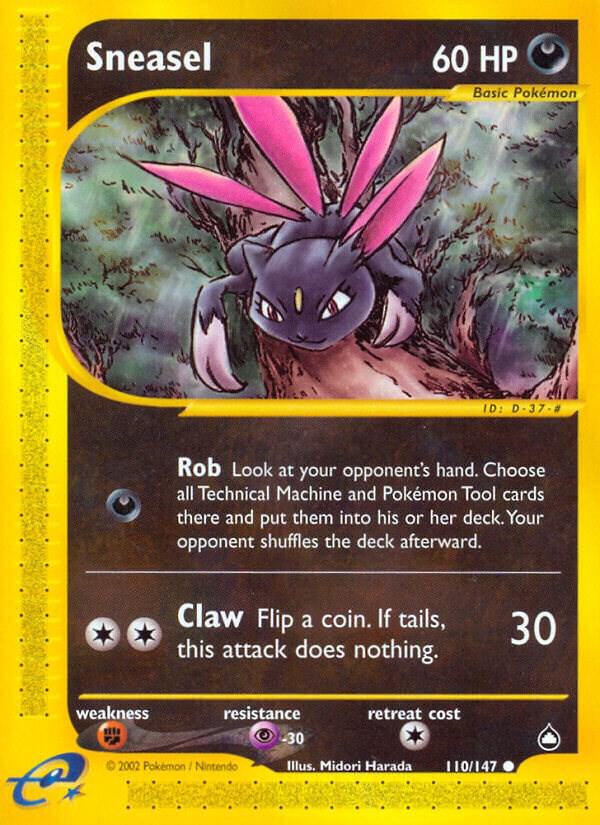 Sneasel [Aquapolis] 110/147