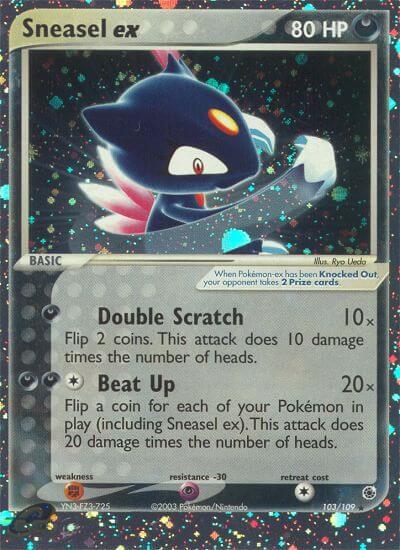 Sneasel ex [Ruby and Sapphire] 103/109