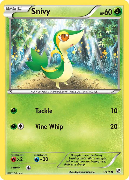 Snivy (1) [Black and White] 1/114