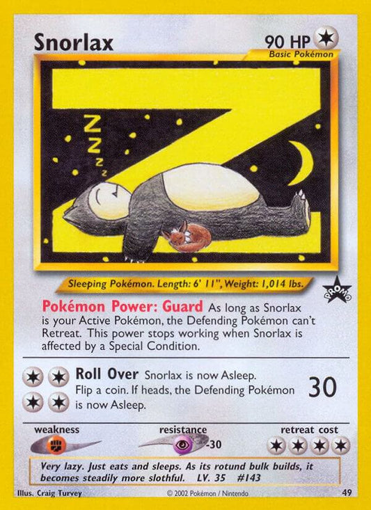 Snorlax [WoTC Promo] 49/53