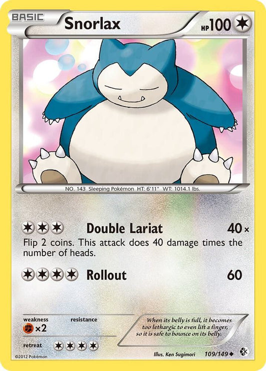 Snorlax [Boundaries Crossed] 109/149