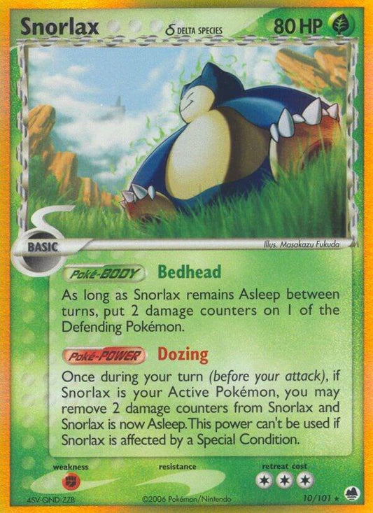 Snorlax (Delta Species) [Dragon Frontiers] 10/101