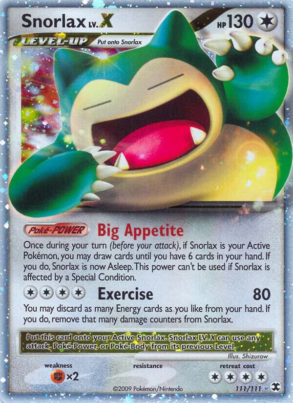 Snorlax Lv.X [Rising Rivals] 111/111