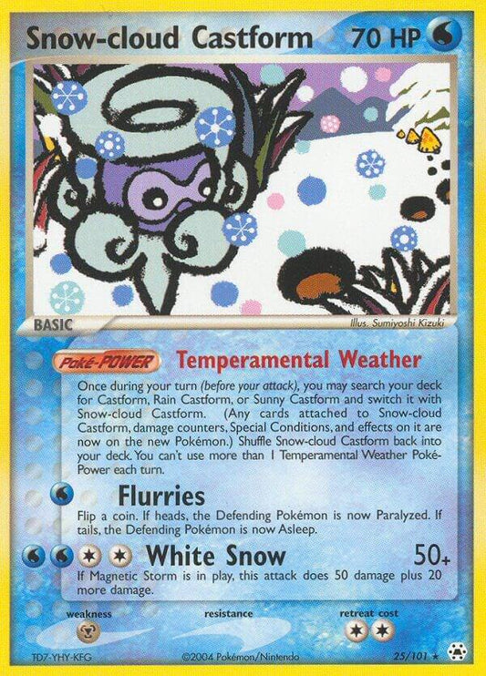 Snow-cloud Castform [Hidden Legends] 25/101