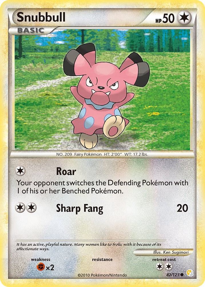 Snubbull [HeartGold SoulSilver] 82/123