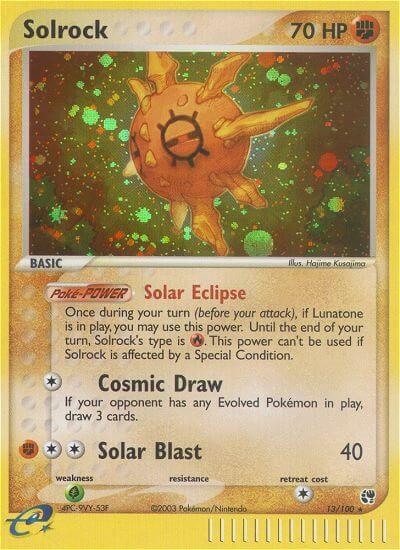 Solrock [EX Sandstorm] 13/100