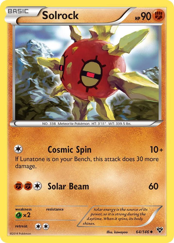 Solrock [XY Base Set] 64/146