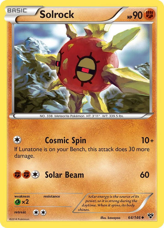 Solrock [XY Base Set] 64/146