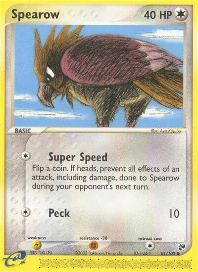 Spearow [Sandstorm] 81/100