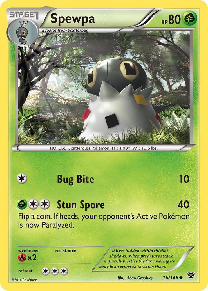 Spewpa [XY Base Set] 16/146