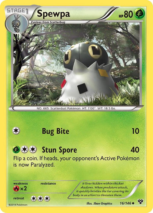 Spewpa [XY Base Set] 16/146