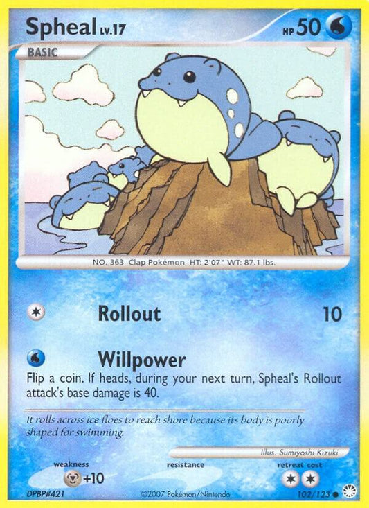 Spheal [Mysterious Treasures] 102/123