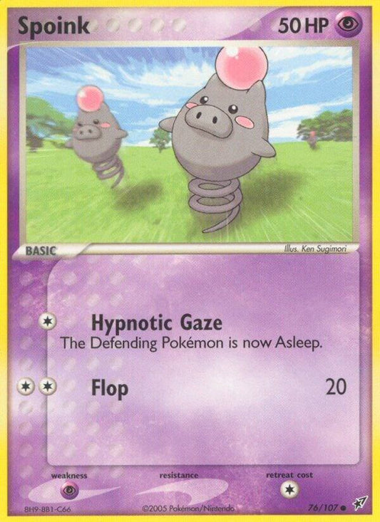 Spoink [Deoxys] 76/107